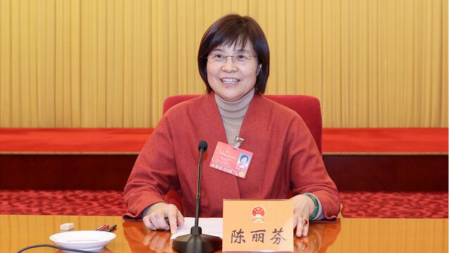 兩會代表陳麗芬：用數(shù)字 